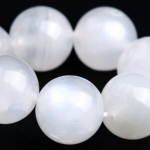 11MM Rainbow Moonstone Beads Bracelet India Grade A+ Genuine Natural Round Gemstone 8" (118562h-4040) 11MM Rainbow Moonstone Beads Bracelet India Grade A+ Genuine Natural Round Gemstone 8" (118562h-4040)