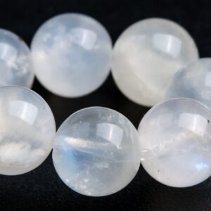 7MM Translucent Rainbow Moonstone Beads Bracelet Grade A Genuine Natural Round Gemstone 6.5" (118278h-2588) 7MM Translucent Rainbow Moonstone Beads Bracelet Grade A Genuine Natural Round Gemstone 6.5" (118278h-2588)