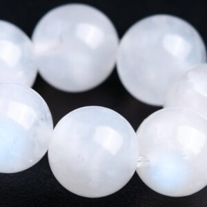 8-9MM Rainbow Moonstone Beads Bracelet India Grade A+ Genuine Natural Round Gemstone 7" (118571h-4040) 8-9MM Rainbow Moonstone Beads Bracelet India Grade A+ Genuine Natural Round Gemstone 7" (118571h-4040)