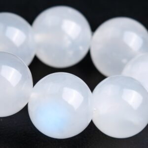 8-9MM Rainbow Moonstone Beads Bracelet India Grade A+ Genuine Natural Round Gemstone 7.5" (118569h-4040) 8-9MM Rainbow Moonstone Beads Bracelet India Grade A+ Genuine Natural Round Gemstone 7.5" (118569h-4040)