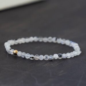 Rainbow Moonstone Stretch Bracelet Rainbow Moonstone Stretch Bracelet