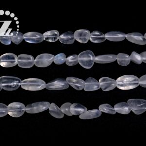 Rainbow Moonstone Pebble Chips Beads,blue Flash Moonstone,genuine,natural,gemstone,diy Beads,grade A,5-8mm,15" Full Strand Rainbow Moonstone Pebble Chips Beads,blue Flash Moonstone,genuine,natural,gemstone,diy Beads,grade A,5-8mm,15" Full Strand