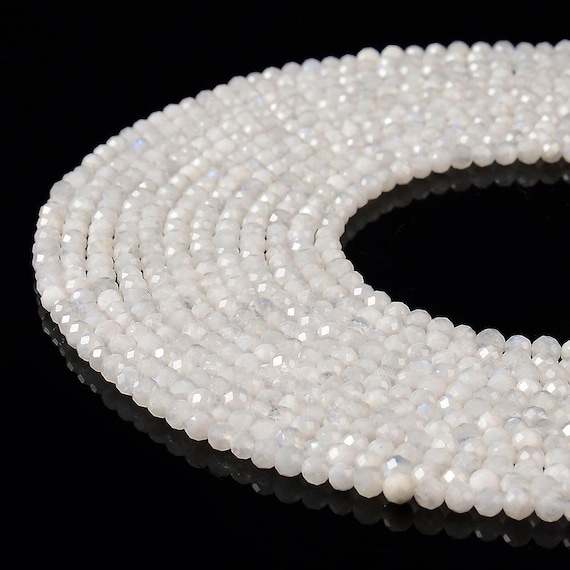 Rainbow Moonstone Gemstone 5mm Micro Faceted Round Beads 15 Inch Full Strand Bulk Lot 1,2,6,12 And 50 (80019462-p104) Rainbow Moonstone Gemstone 5mm Micro Faceted Round Beads 15 Inch Full Strand Bulk Lot 1,2,6,12 And 50 (80019462-p104)