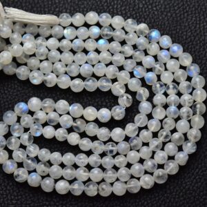 14 Inches Strand Natural Rainbow Moonstone Balls Beads Smooth Ball Beads Gemstone Beads Blue Fire Moonstone Rondelle Jewelry Making No6358 14 Inches Strand Natural Rainbow Moonstone Balls Beads Smooth Ball Beads Gemstone Beads Blue Fire Moonstone Rondelle Jewelry Making No6358
