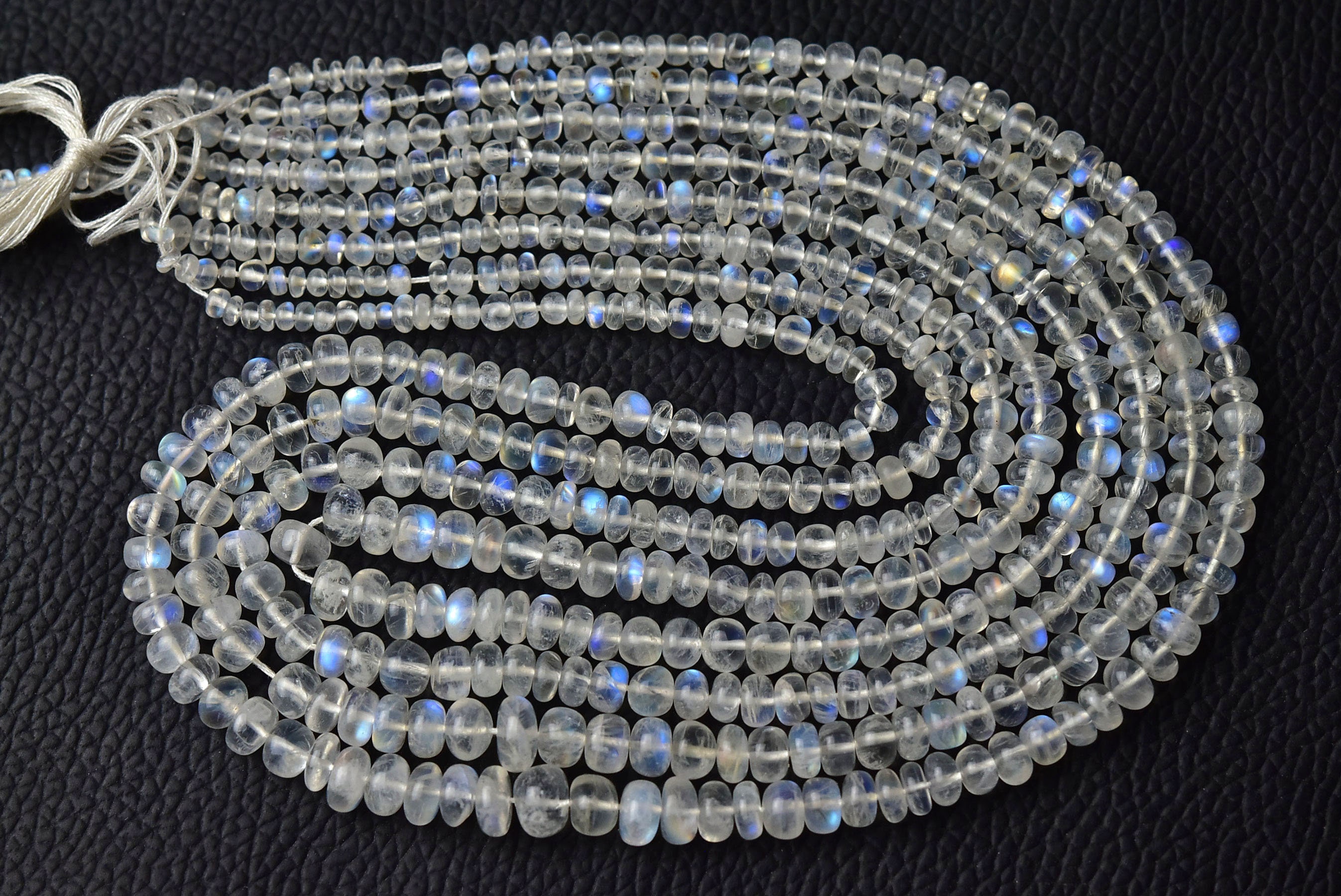 Aaa Natural Rainbow Moonstone Plain Rondelle Beads 3.3mm To 5.5mm Smooth Rondelle Gemstone Beads Moonstone Plain Beads 16 Inch Strand No5685 Aaa Natural Rainbow Moonstone Plain Rondelle Beads 3.3mm To 5.5mm Smooth Rondelle Gemstone Beads Moonstone Plain Beads 16 Inch Strand No5685