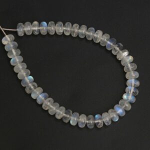 Calibrated Rainbow Moonstone Smooth Rondelle Beads | 8 Mm | Rainbow Moonstone Beads | 8 Inch/ 16 Inch Full Strand | Price Per Strand Calibrated Rainbow Moonstone Smooth Rondelle Beads | 8 Mm | Rainbow Moonstone Beads | 8 Inch/ 16 Inch Full Strand | Price Per Strand
