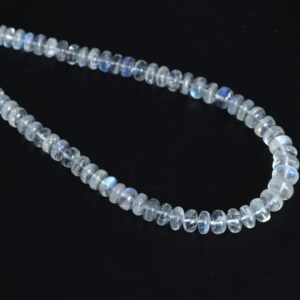 Rainbow Moonstone Smooth Rondelle Beads, 5 Mm To 7.5 Mm, Rainbow Moonstone Jewelry Making Beads, 16 Inches Full Strand, Price Per Strand Rainbow Moonstone Smooth Rondelle Beads, 5 Mm To 7.5 Mm, Rainbow Moonstone Jewelry Making Beads, 16 Inches Full Strand, Price Per Strand