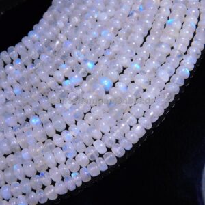 Rainbow Moonstone Smooth Rondelle Beads Moonstone Beads 6-6.5 Mm Rainbow Moonstone Plain Strand Aaa+ Flashy Rainbow Beads, Blue Fire Rainbow Rainbow Moonstone Smooth Rondelle Beads Moonstone Beads 6-6.5 Mm Rainbow Moonstone Plain Strand Aaa+ Flashy Rainbow Beads, Blue Fire Rainbow