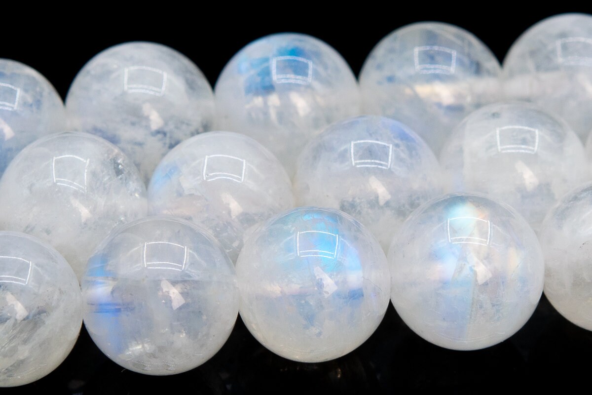 10mm Rainbow Moonstone Beads Indian Grade Aa Genuine Natural Gemstone Round Loose Beads 15" Bulk Lot Options (109106) 10mm Rainbow Moonstone Beads Indian Grade Aa Genuine Natural Gemstone Round Loose Beads 15" Bulk Lot Options (109106)