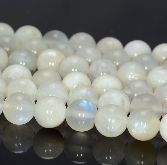 8mm Rainbow Moonstone Gemstone Round Loose Beads 15 Inch Full Strand Lot 1,2,6,12 And 50 (80006214-488)