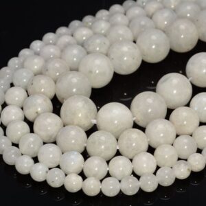 SALE !!! Genuine Rainbow Moonstone Gemstone Indian Grade A 6mm 8mm 10mm 12mm Round Loose Beads Full Strand (A219) SALE !!! Genuine Rainbow Moonstone Gemstone Indian Grade A 6mm 8mm 10mm 12mm Round Loose Beads Full Strand (A219)