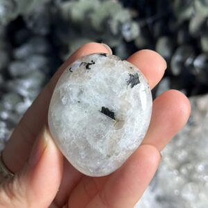 Rainbow Moonstone Palm Stone