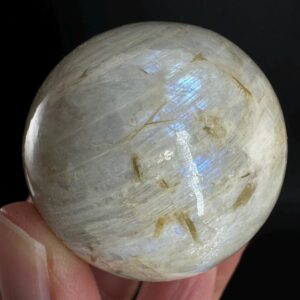 Rainbow Moonstone Sphere | Feldspar Crystal Ball (36mm)