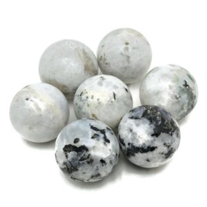 Rainbow Moonstone Sphere Stone – Crystal Ball - Healing Crystal Stones – Meditation Crystal – 20-22mm - Sp1152