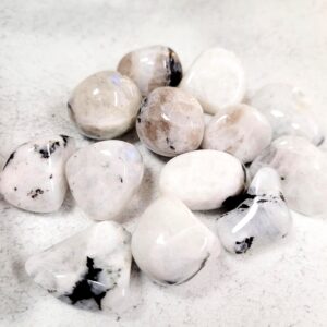 Rainbow Moonstone Crystal Tumble Stone • Ethically Sourced Rainbow Moonstone Crystal Tumble Stone • Ethically Sourced