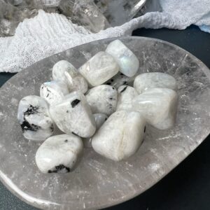 Tumbled Rainbow Moonstone - The Stone for Inner Peace and Harmony Tumbled Rainbow Moonstone - The Stone for Inner Peace and Harmony