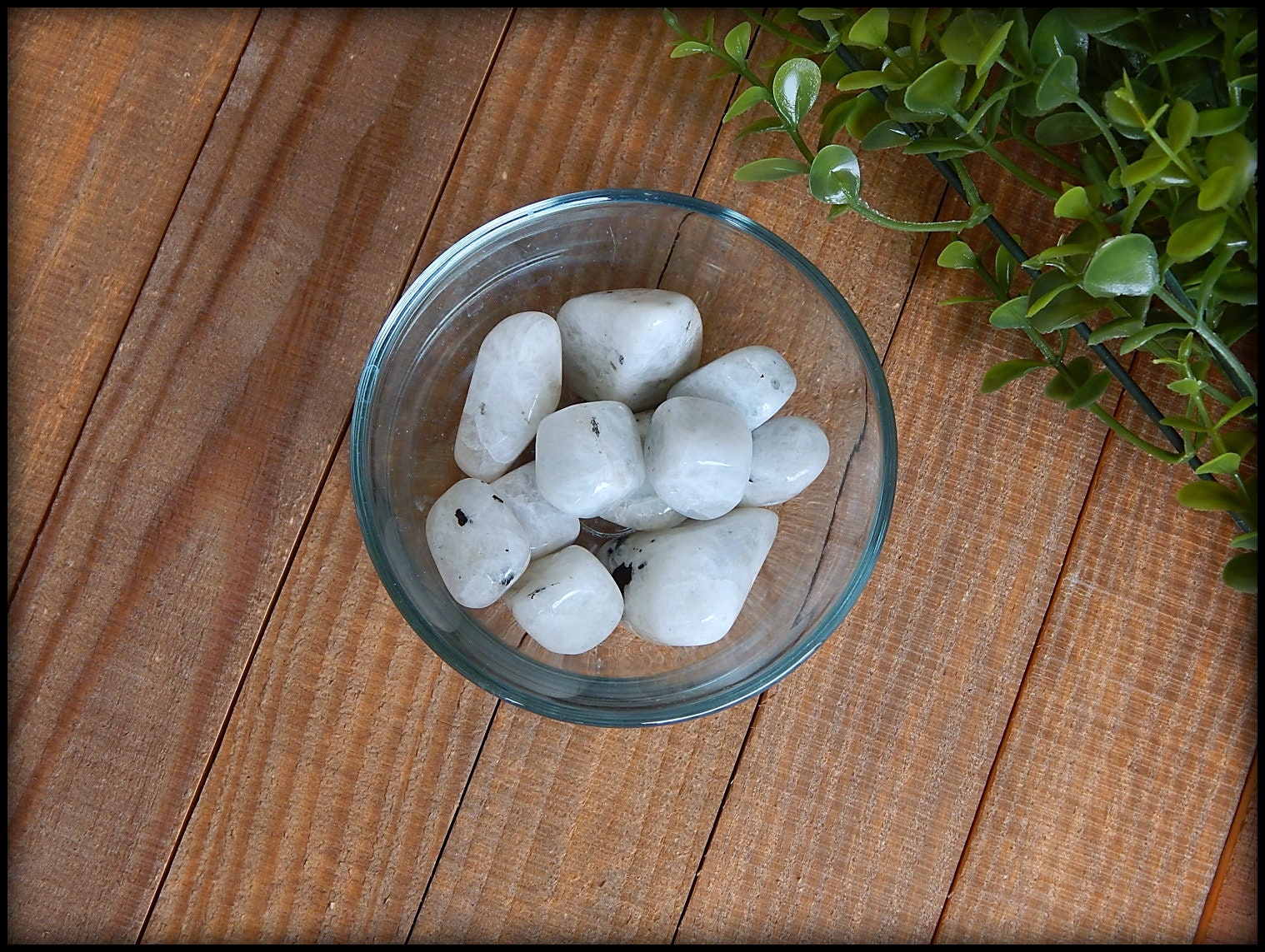 Tumbled Rainbow Moonstone