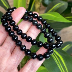 Rainbow Obsidian Bracelet, Rainbow Obsidian Bead 8mm, Sheen Obsidian, 7.25in Rainbow Obsidian Bracelet, Rainbow Obsidian Bead 8mm, Sheen Obsidian, 7.25in