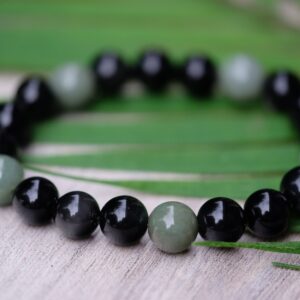 Protection & Longevity 6mm, 8mm, 10mm Round Rainbow Obsidian, Guatemalan And Burmese Jadeite Bracelet Protection & Longevity 6mm, 8mm, 10mm Round Rainbow Obsidian, Guatemalan And Burmese Jadeite Bracelet