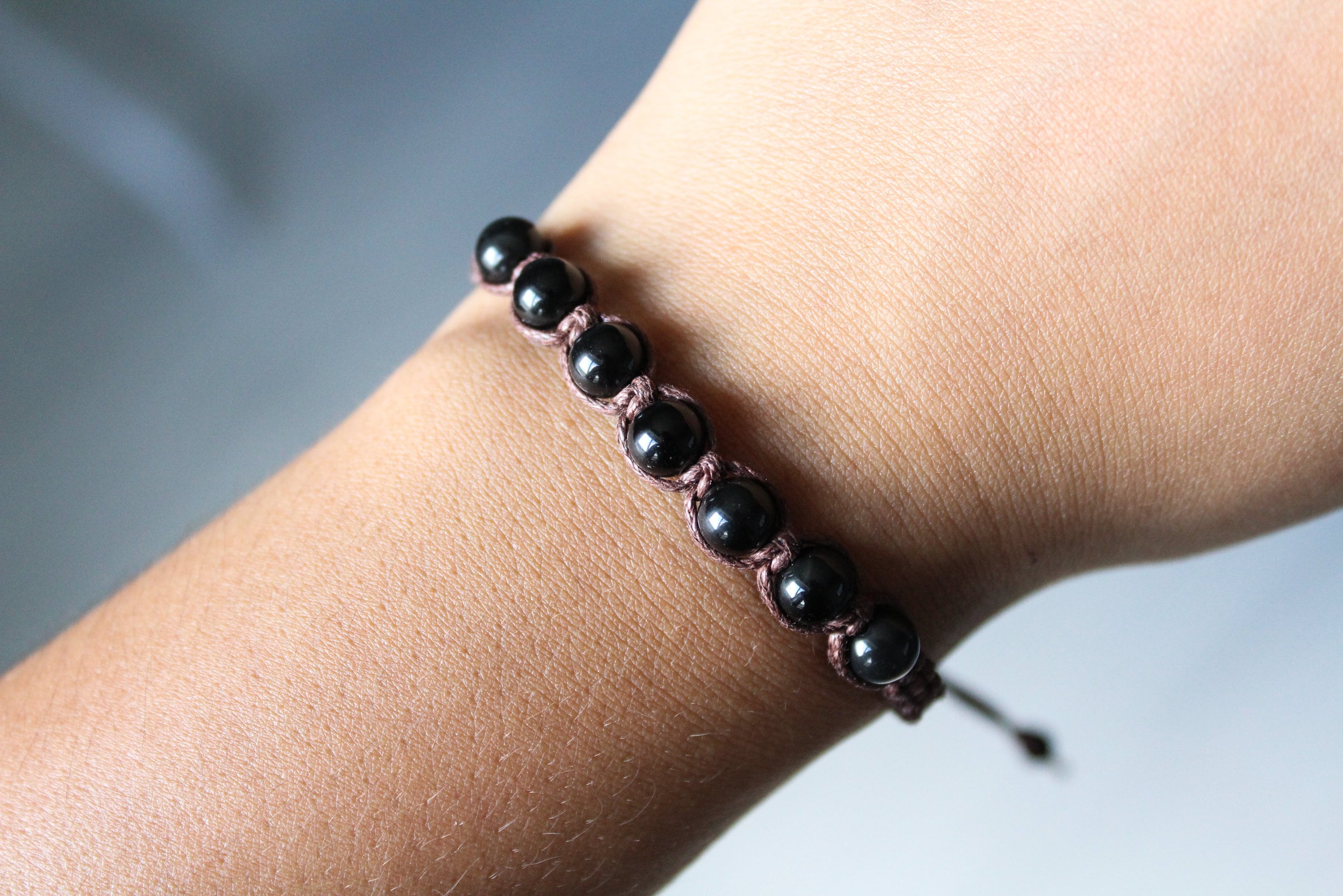 Rainbow Obsidian Bracelet Rainbow Obsidian Bracelet