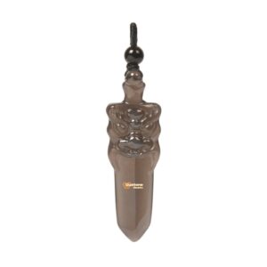 g4122 Natural Ice Rainbow obsidian carved Mythical Totem Sword Pendant Bead g4122 Natural Ice Rainbow obsidian carved Mythical Totem Sword Pendant Bead
