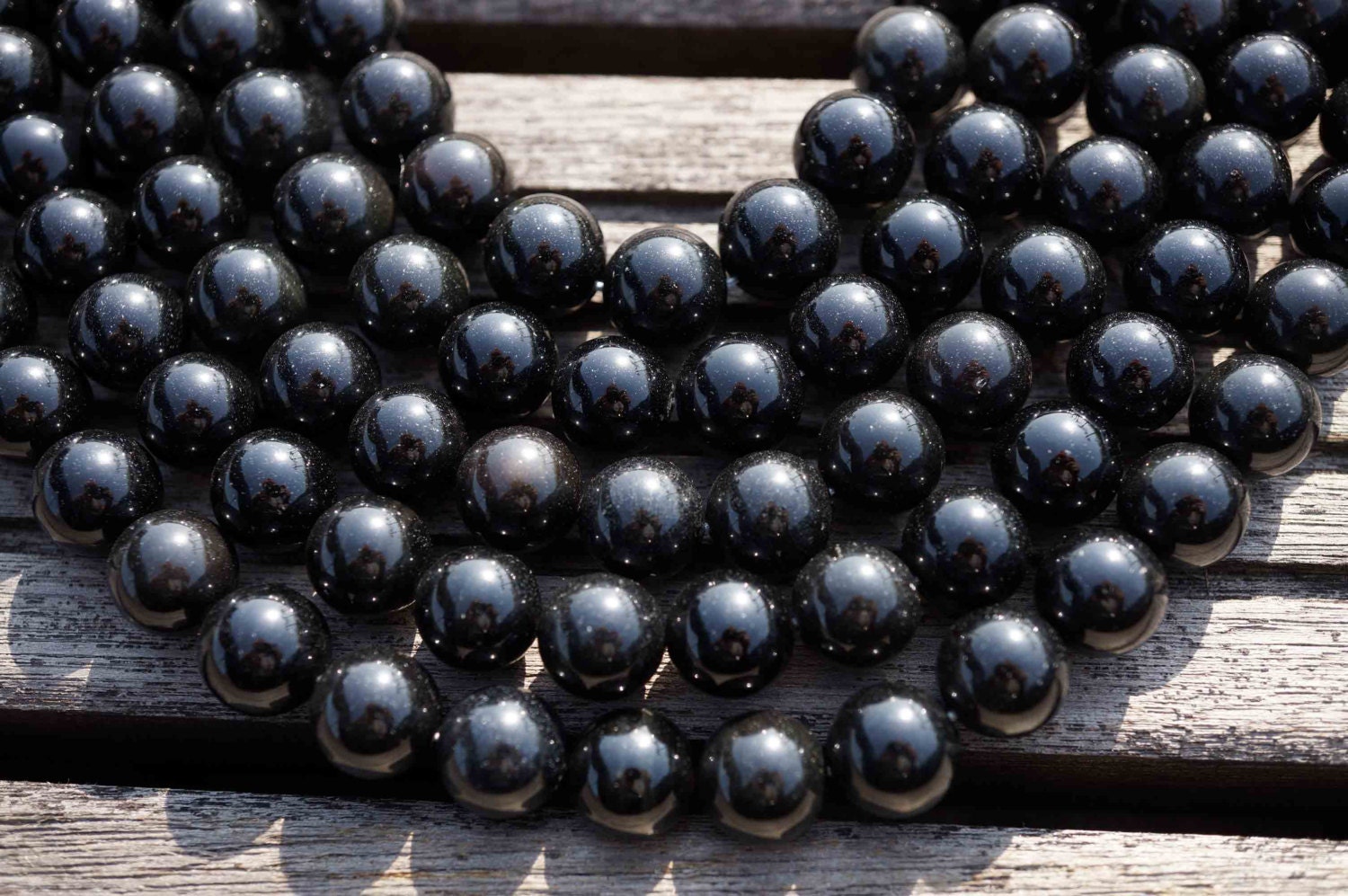 Rainbow Obsidian 11-12mm Round Beads (etb00143)