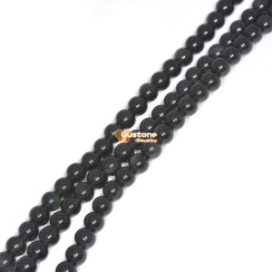 4mm Rainbow Obsidian Round Loose Gemstone Beads Jewelry Making Diy 16"