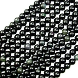 Rainbow Obsidian Beads, Round, 8mm (8.5mm), 15.5 Inch, Full strand, Approx 48 beads, Hole 1mm, A quality (366054008)