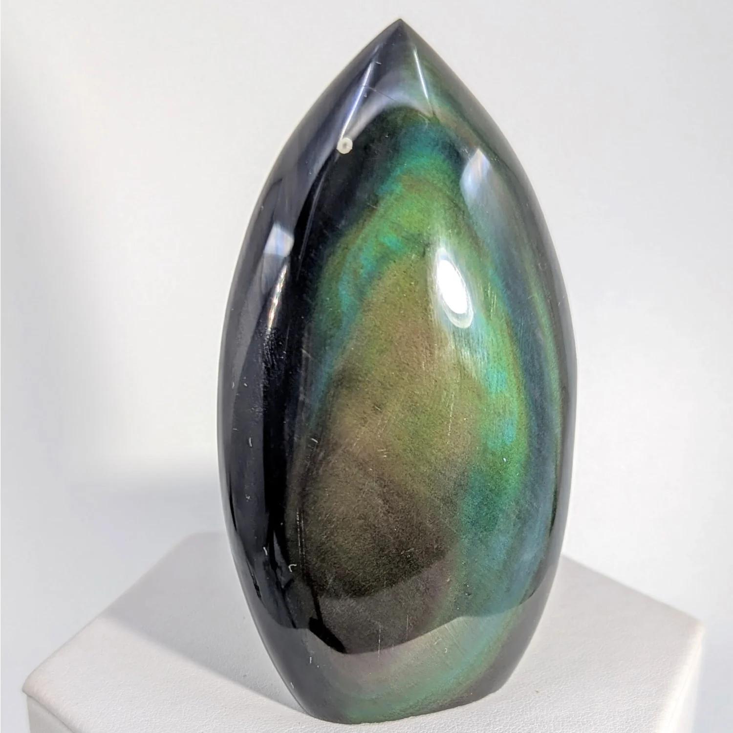 Rainbow Obsidian 3.5" Freeform Point #bc1259