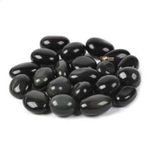 100 Grams Rainbow Obsidian Tumbled Polished Natural Crystal Healing Pocket Stones Rock Collection