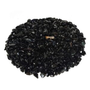 Natural Rainbow Obsidian Polished Chips Crushed Tumbled Stone Crystal Healing Embellishments 100 Grams