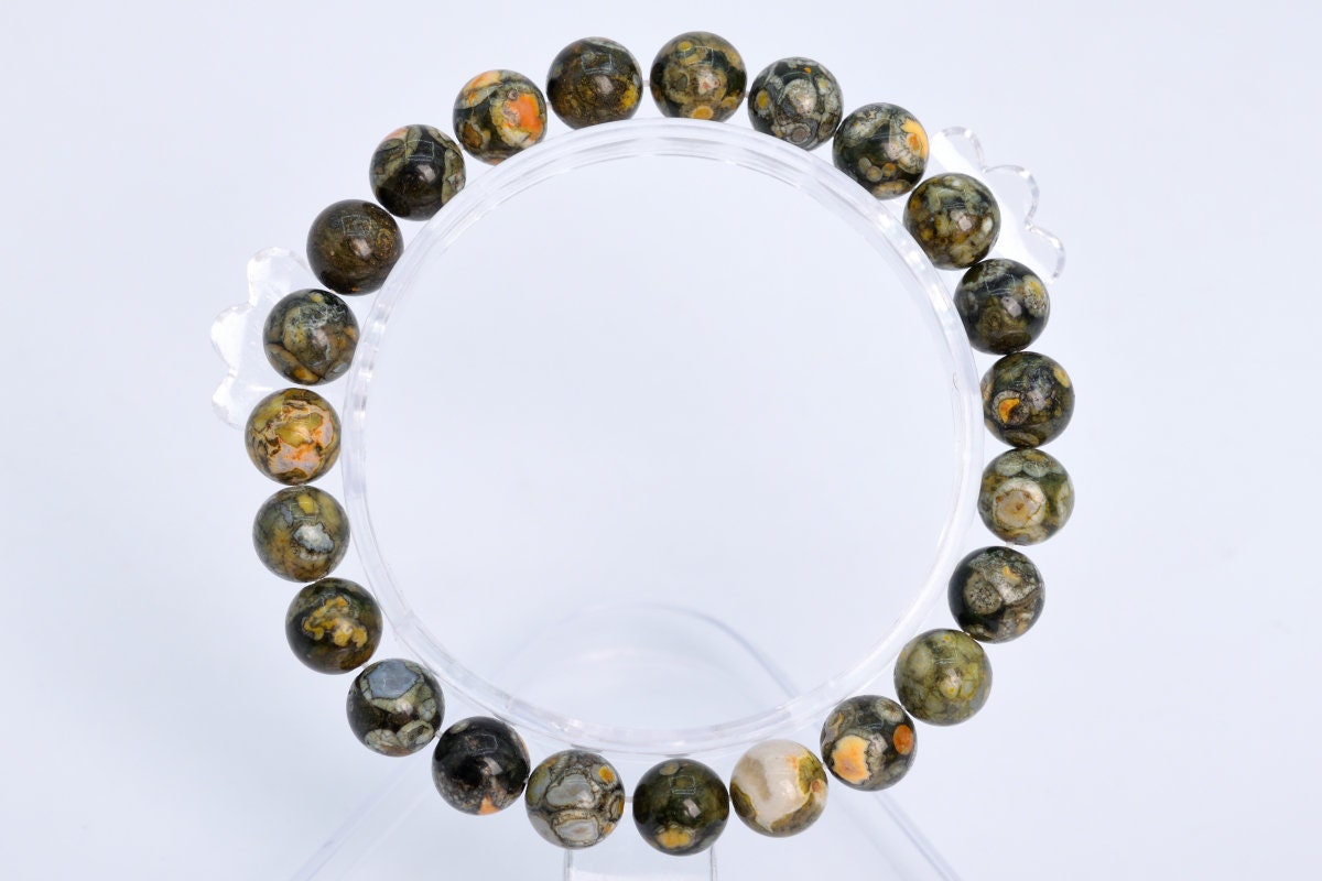 8mm Rainforest Rhyolite Beads Bracelet Grade Aaa Genuine Natural Round Gemstone 7" Bulk Lot Options (106601h-2015) 8mm Rainforest Rhyolite Beads Bracelet Grade Aaa Genuine Natural Round Gemstone 7" Bulk Lot Options (106601h-2015)