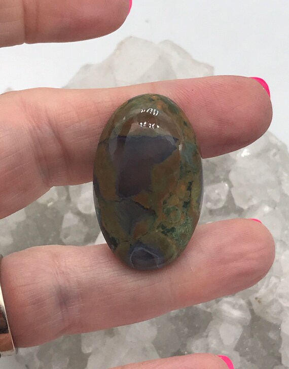 Rainforest Jasper Cabochon 44.79ct
