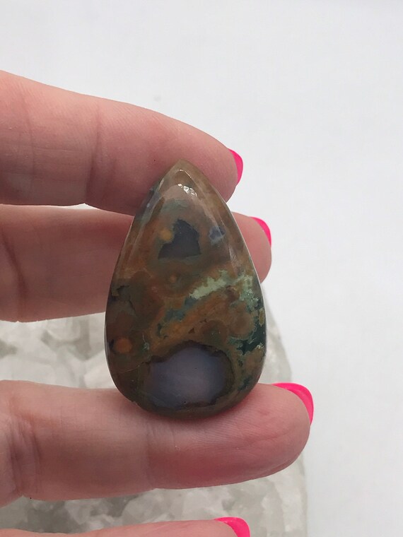 Rainforest Jasper Cabochon 46.45ct