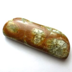 73.965 Carats Birdseye Rhyolite Cabochon Handmade Lisajoy Sachs Design Unique Birds Eye Patterning Tan Brown Rust Black Jewelry Pendant Ring
