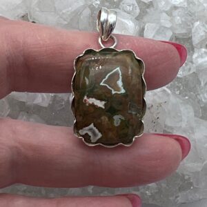Rainforest Jasper Pendant