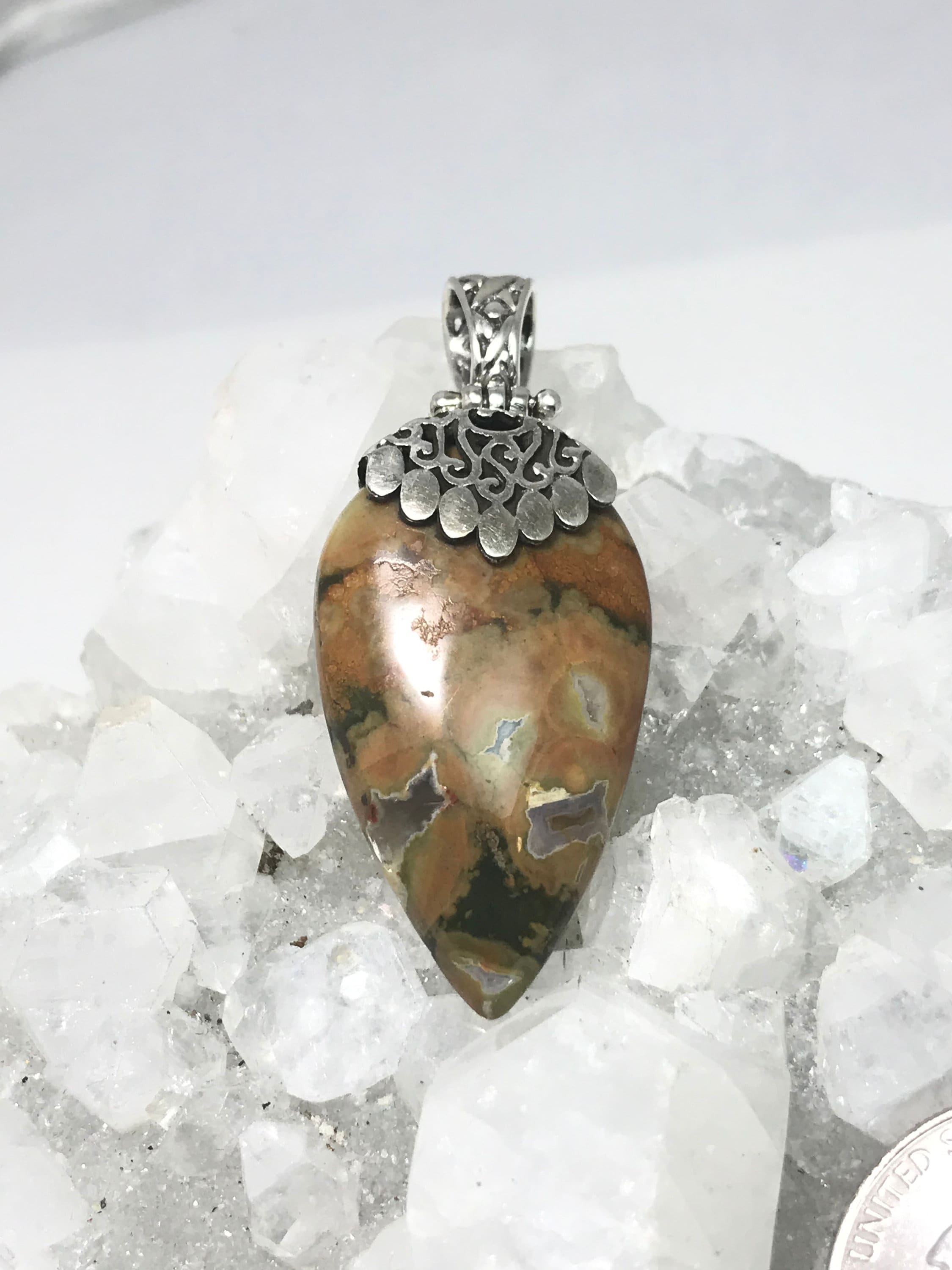 Rainforest Jasper Pendant