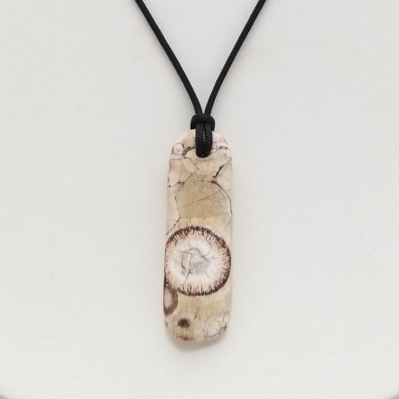 Birds Eye Rhyolite Pendant Necklace, Free Shipping (21461), Birdseye Rhyolite Necklace, Rhyolite Pendant, Pendantlady