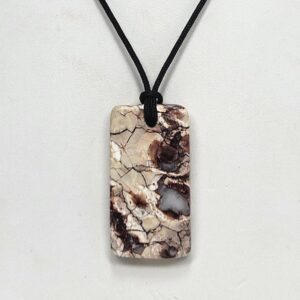 Birds Eye Rhyolite Pendant Necklace, Free Shipping (24198), Birdseye Rhyolite Necklace, Rhyolite Pendant, Pendantlady