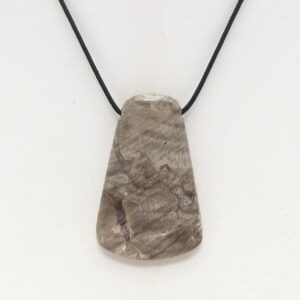 Mushroom Rhyolite Pendant Necklace, Free Shipping (20557), Mushroom Rhyolite Necklace, Rhyolite Pendant, Pendantlady