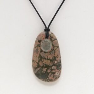 Spherulitic Rhyolite Pendant Necklace, Free Shipping (20484), Rhyolite Necklace, Rhyolite Pendant, Pendantlady
