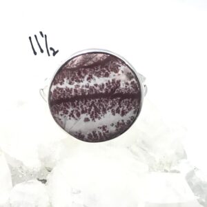 Sonoran Dendritic Rhyolite Ring, Size 11 1 / 2