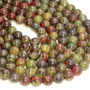 8mm Rainforest Jasper Gemstone Grade Aa Green Red Round Loose Beads 7.5 Inch Half Strand (90146641 H-157) 8mm Rainforest Jasper Gemstone Grade Aa Green Red Round Loose Beads 7.5 Inch Half Strand (90146641 H-157)