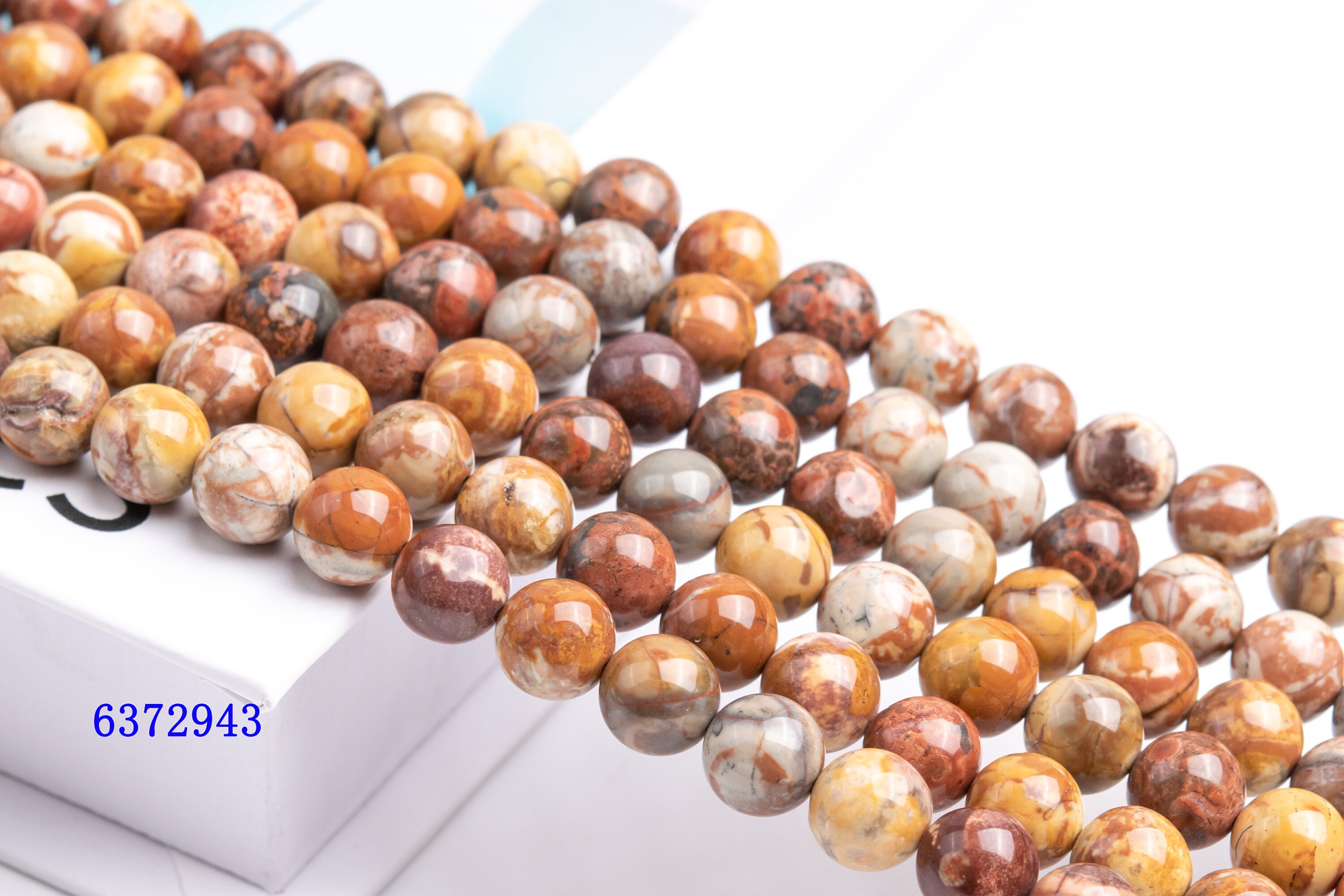 Natural Multicolor Birdeye Rhyolite Gemstone Grade Aaa Round 8mm 10mm Loose Beads