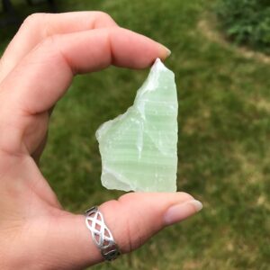 Raw Green Calcite #1882