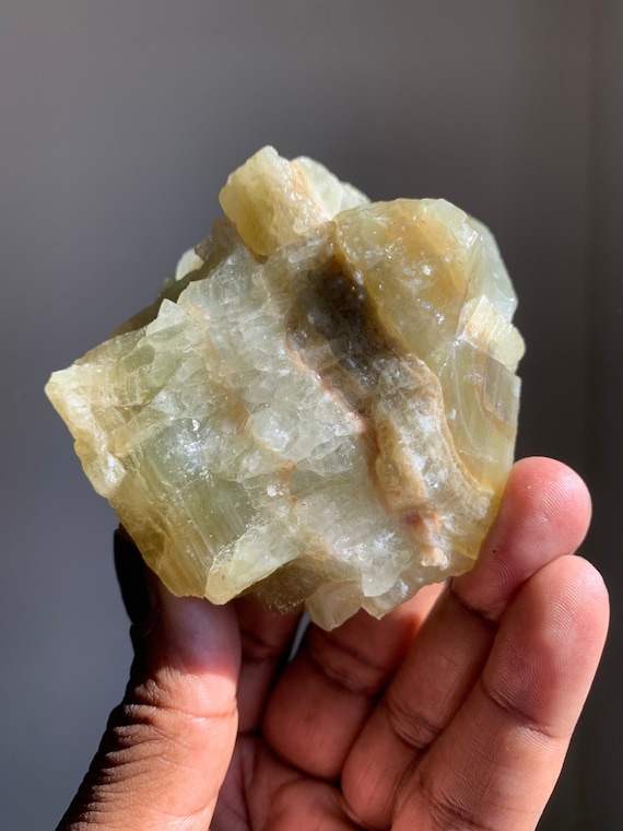 Raw Green Calcite Crystal Freeform | Chakra Healing Crystals | Rough Calcite Stones | Rocks And Minerals | Mexican Mineral Specimen Raw Green Calcite Crystal Freeform | Chakra Healing Crystals | Rough Calcite Stones | Rocks And Minerals | Mexican Mineral Specimen