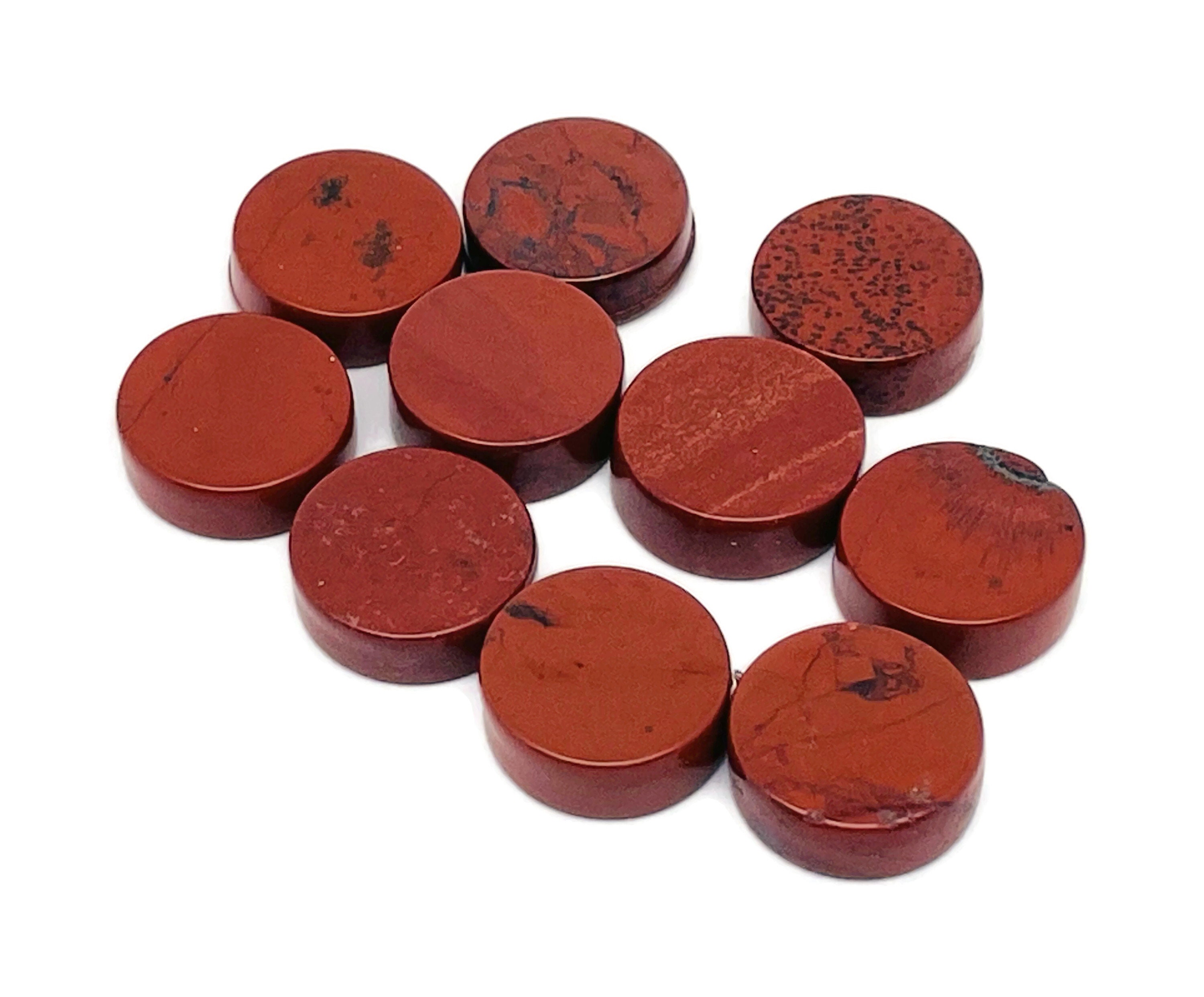 Red Jasper Gemstone Flat Disk - Crystal Round Coin - Loose Gemstone - Cabochon Gemstone - Handmade Gemstone Round - Fl1073 Red Jasper Gemstone Flat Disk - Crystal Round Coin - Loose Gemstone - Cabochon Gemstone - Handmade Gemstone Round - Fl1073