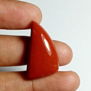 Red Jasper Cabochon: Loose Gemstone, 21Cts, 29x15mm
