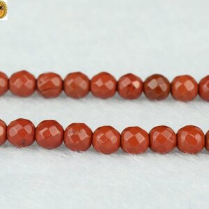 Jasper,15 Inch Full Strand Red Jasper Faceted Round Beads 2mm 3mm For Choice