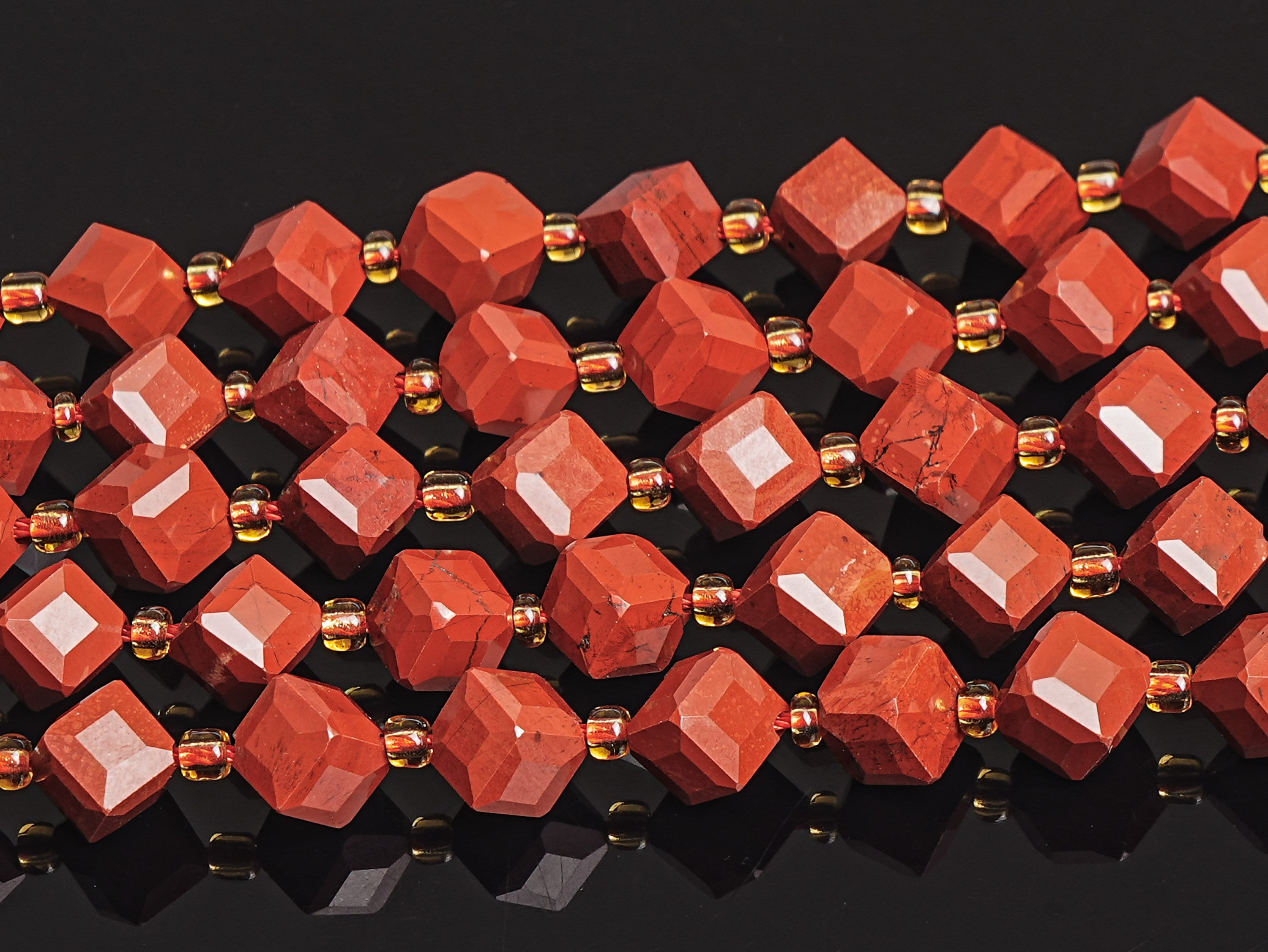 8mm Red Jasper Beads Grade Aaa Genuine Natural Gemstone Faceted Cube Loose Beads 15"/7.5" Bulk Lot Options (126574) 8mm Red Jasper Beads Grade Aaa Genuine Natural Gemstone Faceted Cube Loose Beads 15"/7.5" Bulk Lot Options (126574)